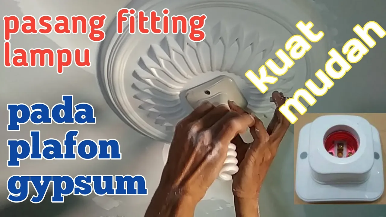 UNBOXING dan Pemasangan Lampu downlight Philips 5 inch