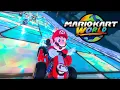 Mario Kart World - New Rainbow Road Full Race 4K Grand Prix Mode