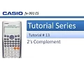 How to calculate 2 s complement of a binary number