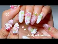 my melody nails w polygel dual forms full process