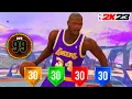 THIS UNSTOPPABLE SHAQUILLE O NEAL BUILD IS A GLITCH IN NBA 2K23 BEST BUILD 2K23