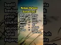 Lagu Belajar Bahasa Sunda Indonesia Part 8