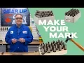 Label Metal Easily with C H Hanson Marking Stamps - Gear Up With Gregg s