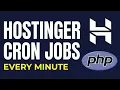 Create Run Cron Jobs on Hostinger Shared Hosting