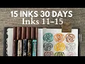 Download Lagu 15inks 30days // Days 11-15 // KWZ, Diamine, Wearingeul