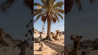 زرعت شجرة بلح للحيوانات وساعدوني وقولتلهم شكرا Viral 