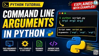 Command Line Arguments in Python Explained sys argv Tutorial with Examples