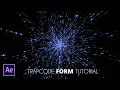 After Effects Tutorial Trapcode Form Tutorial Motion Graphic