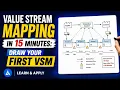 Value Stream Mapping in 15 Minutes Draw Your First VSM