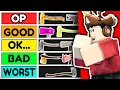 Ranking EVERY AXE in Lumber Tycoon 2 Roblox w ElectroTechnologies