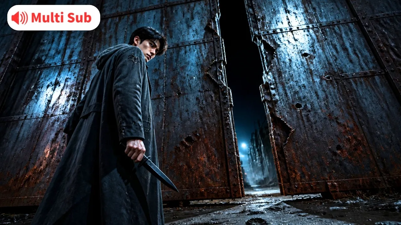 He looked like a drifter. He carried a dark blade. He wiped