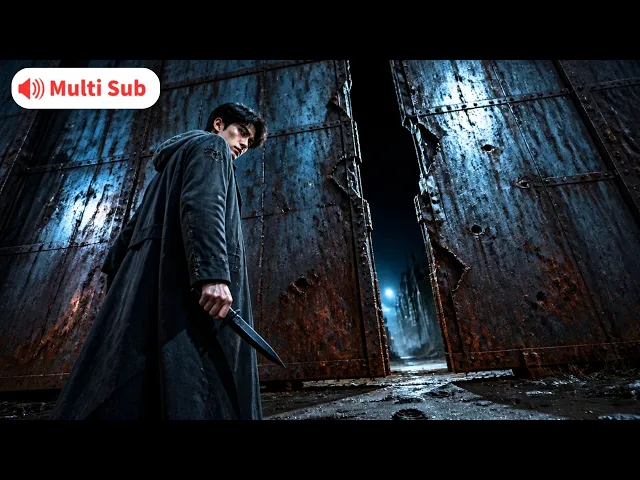 He looked like a drifter. He carried a dark blade. He wiped