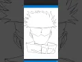 Draw Gojo using python