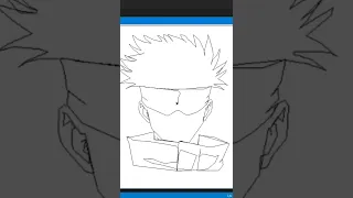 Draw Gojo using python