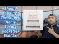 Should You Buy The Stupell Home Luxury Bookstack Wall Art