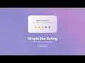 How To Make Simple Star Rating Using CSS Javascript