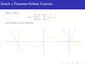 Piecewise Defined Function Example 2