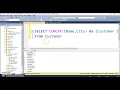 CONCAT Function in SQL Server Database 38