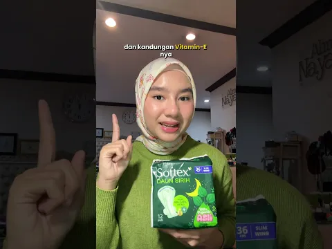 Lagi menstruasi yang dicari bukan cuma nyaman, tapi juga rasa lebih tenang sepanjang hari 🌿✨