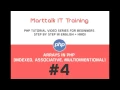 PHP Tutorial for Beginners Full Eng Hin 4 Arrays in PHP Indexed Associative Multidimensional
