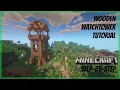 Minecraft Wooden Watchtower Tutorial