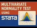 Multivariate Normality Test Using STATA