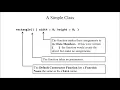 ECE 1305 Section 32 OOP and Classes Pt 2 Constructor and Accessor Functions