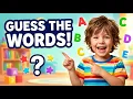 Can You Guess These 5-Letter Words Spelling Game for Kids