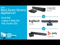 Best Zoom Rooms Appliance Logitech Rally Bar vs Poly X50 vs Neat Bar in a Zoom Room