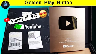 Finally Golden Play Button Aa Gya 😍