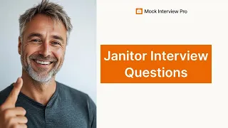 Janitor Interview Questions and Answers
