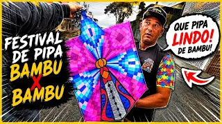 FESTIVAL DE PIPA BAMBU X BAMBU EM MAUA - LINHA INDONÉSIA NO PIPA DE BAMBU X BAMBU