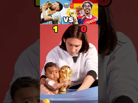 Lionel Messi VS Lamine Yamal funny battle