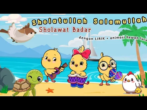 Download MP3 Sholawat Badar - Sholatullah Salamullah (Cover) LIRIK sholawat lagu anak-anak kartun lucu Mufti kids