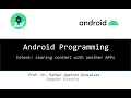 Intent sharing content with another APPs