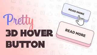 3D Button Hover Effect CSS 3D Button
