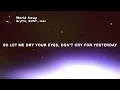 Gryffin, BUNT., Inéz - World Away (Lyrics)