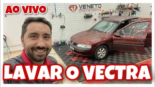 LAVANDO O VECTRA AO VIVO SÁBADO A NOITE !