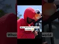 When Elmo has real world problems
