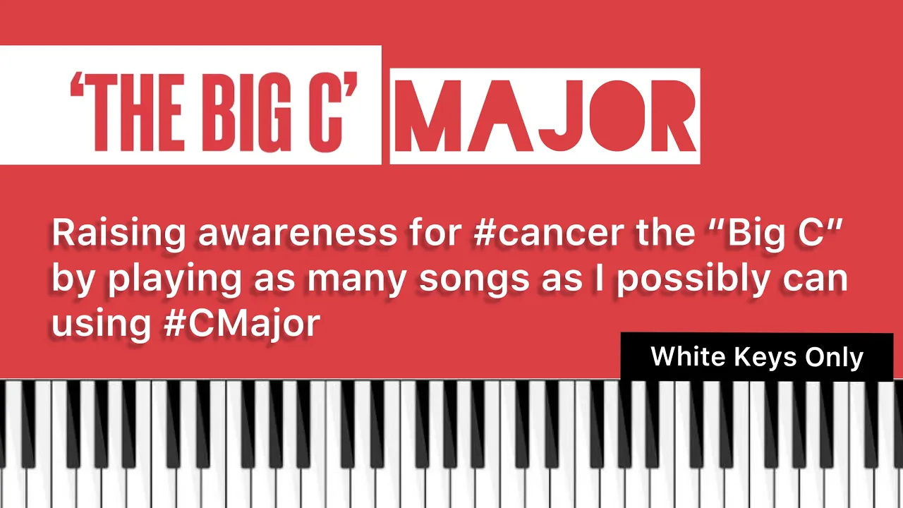 📅 The Big C Major Cancer Awareness Song 【White Keys Only Piano Cover】by Huey Wen 📅 The Big C Major Cancer Awareness Song 【White Keys Only Piano Cover】by Huey Wen