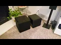 SVS SB-2000 Pro VS KEF Kube 12b Visual Comparison
