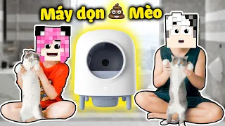 REDHOOD ĐẬP HỘP NHÀ VỆ SINH TỰ ĐỘNG CHO MÈO*MỀU REVIEW MÁY DỌN PHÂN MÈO*CẶP ĐÔI SIÊU QUẬY*TX VLOG