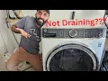 Fixing A GE Front Load Washer That Is Not Draining