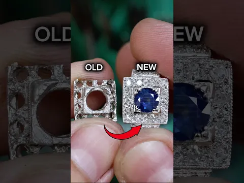 I only replaced half of this 100-year-old ring