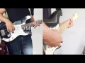The Beatles - Come Together Guitar & Bass Cover Video by Key of Aaron (Bass Tab In Description!)