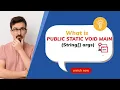 Basic Syntax of Java explained