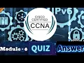 Cisco CCNA Introduction to Networks - Module 6 Quiz Answers
