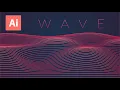 Dynamic Line Wave Adobe Illustrator Tutorial