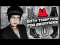 Beginners Guide to Thrifting Your Goth Wardrobe