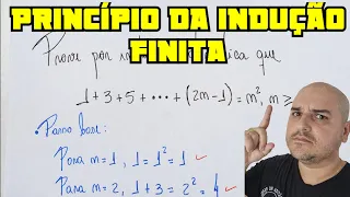 PRINCÍPIO DA INDUÇÃO FINITA - INDUÇÃO FINITA